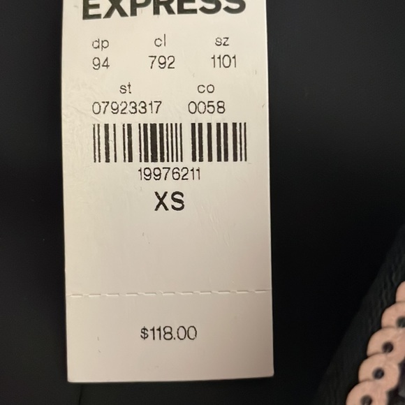 Express XS sexy cocktail dress - Picture 3 of 4